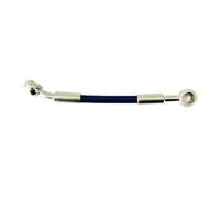 Manguera de freno 0°-28° Accesorios Para Motocicleta Manguera Universal De Aceite Embrague Y Freno Hidráulico Latiguillo Cable Trenzado 10 Mm Banjo(1000mm)