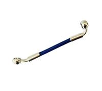 Manguera de freno Accesorios Para Mangueras De Freno Hidráulico Motocicleta Tipo Banjo 10 Mm, 28-90 Grados, Tubos Cable Trenzados Acero Inoxidable Y Tuberías Aceite(40CM)