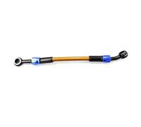 Manguera de freno Accesorios Para Motocicleta AN3 0°-28° Tubo De Aceite Embrague Hidráulico Manguera Línea Freno Del Cilindro Maestro 10 Mm(1500mm)