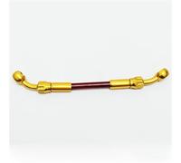 Manguera de freno Accesorios Para Motocicleta: Racores Para Manguera Freno 28°-28°, Tubo Aceite Trenzado Acero Inoxidable, Embrague Con Banjo Giratorio De 360 grados M10(1700mm)