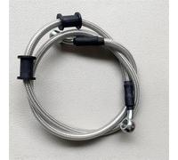 Manguera de freno Accesorios Para Motocicletas 40 Cm/50 Cm/60 Cm/70 Cm/80 Cm Manguera De Freno Cable Línea Acero Trenzado 28° Embrague Hidráulico Radiador Enfriador Aceite(40 cm)