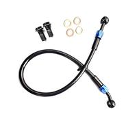 Manguera de freno Accesorios Para Motocicletas, Motos Cross, Quads, Ciclomotores Y Scooters (0°-28°): Manguera Embrague Freno Hidráulico De Acero, Racores, Tubo Aceite AN3 M10(1700mm)