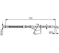 Manguera de freno Bosch 1 987 481 685 para OE 4806 K5 - 4806 K5