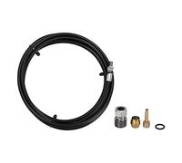 Manguera de freno de bicicleta Cable de freno hidráulico recubierto de nailon de primera calidad Kit de modificación de reparación de bricolaje de 2 m de longitud para carreras Magura MT2 MT4