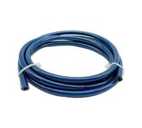 Manguera de freno de nailon trenzado de acero inoxidable para motocicleta AN3 de 20 m/65,62 pies para fluido hidráulico. conector de línea(Blue 20M)