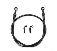 Manguera de freno hidráulica de acero inoxidable reforzada para uso en motocicleta con carcasa ABS potencia de frenado consistente (100 cm)