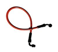 Manguera de freno Latiguillo De Freno Para Motocicleta M10 Con Tubo Embrague Y Banjo Giratorio 28° A 90°, Aceite Trenzado Acero Inoxidable(1000mm)