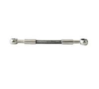 Manguera de freno Latiguillo Hidráulico De Freno Para Motocicleta, Acero Trenzado, 10 Mm, 0°-0°, Tubo Aceite Embrague, Cm-500 Cm. Accesorios(1000mm)