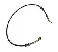Manguera de freno Latiguillo Hidráulico Universal Para Motocicletas Y Motos De Cross, Con Cable Trenzado Acero, Rosca Banjo, M10, 50 Cm/90 Cm/120 Cm(Nero,90cm)