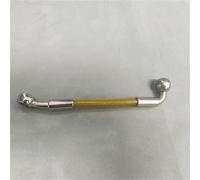Manguera de freno M8 Accesorios Universales Para Motocicletas Cable De Freno Hidráulico Reforzado Línea Embrague Manguera Aceite Trenzada Acero 28°-90°(40cm)