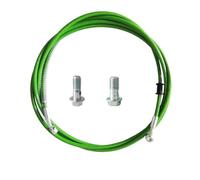 Manguera de freno Manguera De Freno Trenzada Para Motocicleta, Color Verde, 30 Cm-500 Cm, 28°-28° Mangueras O Embrague Para, Rosca M8/M10 X 1,25 Mm(380cm)