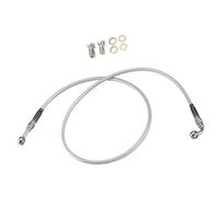 Manguera de freno Para Harley Softail Para Custom FXSTC 1986-1999 Accesorios Para Motocicleta: Manillar De 16"-18", Racores Para Manguera Freno Delantero, Tubo Aceite (sin ABS)(Chrome)