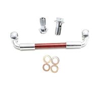Manguera de freno Para Kawasaki Para Suzuki Para Yamaha Accesorios Para Motocicletas: Latiguillo Hidráulico De Freno Trenzado 90°-90° M8 M10 (30-500 Cm)(190cm)