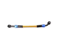 Manguera de freno Tubo De Embrague Hidráulico Para Motocicleta 10 Mm, Manguera Freno Del Cilindro Maestro, Aceite AN3 0°-45°, Accesorios(2200mm)