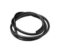 Manguera de goma de silicona negra de calidad alimentaria, 1M, ID 0,5 1 2 3 4 5 6 7 8 9 10 12 14 16 18 20 25 32mm, tubo Flexible de silicona no tóxico(ID 9mm x 12mm OD)