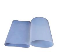 Manguera de goma de silicona resistente a altas temperaturas, grado Industrial, 1 metro, tubo de gran tamaño, diámetro interior de tubo grande, 35-1000mm de espesor, 2mm(65x69mm)