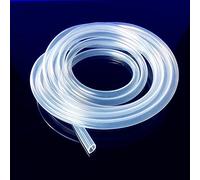 Manguera de goma de silicona transparente de grado alimenticio de 1 metro de 6 mm a 44 mm for tubería de agua y gas(19x25mm)