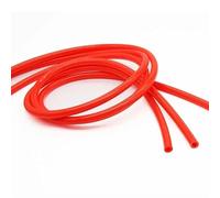 Manguera de goma de tubo de silicona de 2/6/10/15M, mangueras de riego de aire flexibles rojas for acuario, conector de agua, mangueras de jardín Für Outdoor(15 Meters,ID 5mm x OD 7mm)