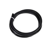 Manguera de goma flexible Manguera de gas silicona, tubo cuerda, tubería gasolina for mangueras recortadora, herramienta línea soplador motosierra (1 pieza)(Black,30METERS*7MM*10MM)