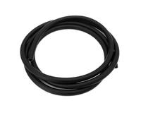 Manguera de goma negra 1M ID2/3/4/5/6/7/8/9/10/12mm Tubo flexible for suministro calor