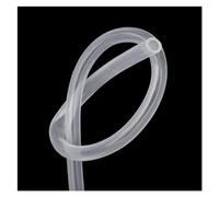 Manguera de goma silicona transparente 1 metro, diámetro salida 2/3/4/5/6mm, tubo Flexible, manguera leche, tubería agua(6x10mm)