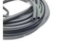 manguera de goma Tubo de combustible goma nitrilo suave, varios tamaños, negro, 2M, 3,0mm ~ 19mm, línea aceite diésel gasolina, manguera carburador(2M_OD 9XID 5MM)