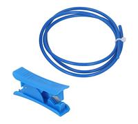 Manguera de impresora 3D PTFE de 3 metros, resistente al calor, kit de accesorios para impresora 3D, cortamangueras, filamento de 1,75 mm (azul)