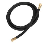 Manguera de inflado del compresor de aire Manguera de Gas Inerte de Latón de Goma Tuerca Flexibilidad Manguera de Aire Comprimido Unión de Soldadura Para Aire Comprimido Argón Nitrógeno CO2(2.0m )