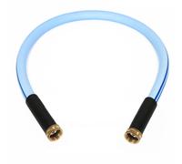 Manguera de jard n resistente Atlantic hembra a hembra de 16 mm x 90 cm, color azul, conexi n corta (90 cm hembra-hembra)