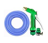 Manguera de jardín - 20 x 20 x 5 cm manguera de jardín flexible larga | boquilla de pulverización de jardín | lavado de coches y pistola de agua doméstica | Kit de lavado de coches sin dobleces