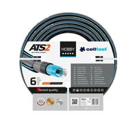 Manguera de jardin ATS2 25m y 50m 6 capas flexible resistente UV 1/2 3/4 1 pulg