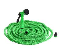 Manguera de jardín con cabezal de pulverización