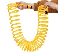 Manguera de jardín extensible retráctil - Manguera de agua flexible de 16 a 66 pies para uso en exteriores, lavado de coches, limpieza de patio y riego de plantas (5 metros)