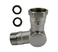 Manguera de jardín giratoria - Conector de codo giratorio de 180 y 360 grados - Junta de tubo ajustable para riego de jardín, entrada, lavado de patio, limpieza de plantas de riego al aire libre
