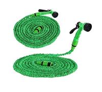 Manguera de jardín, manguera de riego extensible, manguera mágica, rociador de pistola de agua for limpieza de coches, suministros de jardín al aire libre(50FT)
