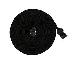 Manguera de jardín plana | Manguera plana a prueba de fugas con doble capa, manguera de riego para ahorro de agua, para huertos, familia, amigos