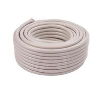 Manguera de jardín Relaxdays, 30 m, universal 1/2", beige