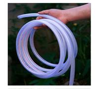 Manguera De Jardín, Tubo De PVC, Diámetro Interior 16mm X 2.5mm, Manguera Flexible Para Agua Con Abrazadera.(5 meters)