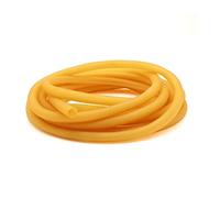 Manguera de látex natural suave amarilla, diámetro interior 1,6 2 3 4 5 6 7 9 10 12, tubo elástico de alta resistencia, tubo de látex natural(3 METERS*5MM*8MM)