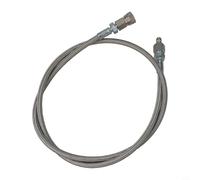 Manguera de látigo de 36 pulgadas para montaje de acero inoxidable de llenado de aire HPA, con clasificación de presión de 4500 PSI y desconexión rápida