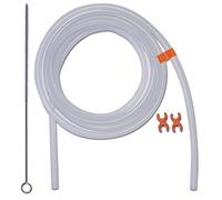 Manguera de leche de repuesto de 2 m, cepillo de limpieza, clips para cafeteras automáticas compatibles con Jura, Siemens, Bosch, Saeco, Melitta Krups, Severin Philips