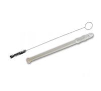 Manguera de leche, manguera de aspiración + cepillo de limpieza para cafetera compatible con DeLonghi 5313232961 53132C8204 5513233861 para recipiente de leche Dinamica ECAM