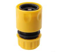 Manguera de liberación rápida para mangueras de jardín de 12 mm, conector de polipropileno con conexión de tarjeta, compatible con goma suave Joi