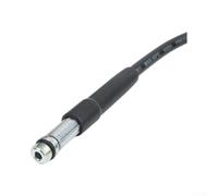 Manguera de limpieza de alcantarillado de goma de metal para Karcher para lavadoras a presión K1 K2 K3 K4 K5 para limpiar desagües y tuberías con opciones de longitud flexibles, color negro, 10 m (20