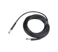 Manguera de limpieza de alcantarillado de goma de metal para Karcher para lavadoras a presión K1 K2 K3 K4 K5 para limpiar desagües y tuberías con opciones de longitud flexibles, color negro, 10 m (15