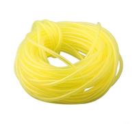 Manguera de línea de combustible amarilla de 10 metros de 2 mm x 3,5 mm para motosierra, soplador, recortadora, motor de gas, para equipos de alimentación al aire libre, rollo de tubo de repuesto