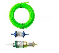 Manguera de línea de combustible con kit de filtro de 4 m compatible con bomba diésel para calentador de estacionamiento diésel Eberspacher flujo de combustible adecuado (28 ml 24 V)