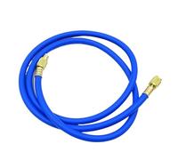 Manguera de llenado de refrigerante R134 de alta presión de 1,8 m para aire acondicionado automotriz, tubo de transferencia de líquidos duradero para sistemas refrigerantes de flúor R134A