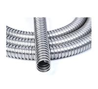 Manguera de metal de acero inoxidable, tubo de roscado corrugado, carcasa de alambre, tubo de protección de alambre-20mm * 1m