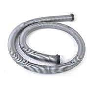 Manguera de montaje plateada para reparación de manguera de aspiradora, diámetro exterior 38-40 mm, con sistema de clic, por ejemplo, apta para Miele, Siemens, Bosch, AEG y otros
